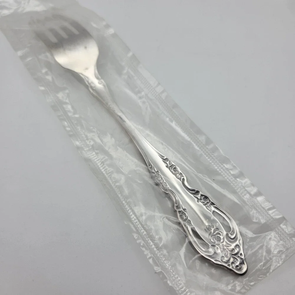 Set Of 6 Oneida Community Silver Plated Brahms Dinner Forks   BRAND NEW